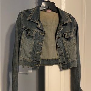 Cropped Jean Jacket